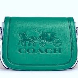 Coach Saddlebag Crossbody w/Horse and Carriage